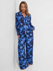 Joe Browns Boutique Floral Button Through Pyjama Set - صورة 3 من 5