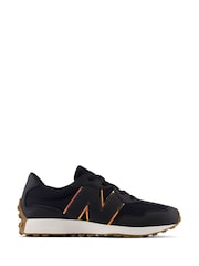New Balance Black Girls 327 Trainers - Image 1 of 8