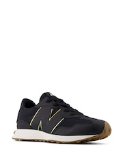 New Balance Black Girls 327 Trainers - Image 4 of 8