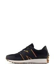 New Balance Black Girls 327 Trainers - Image 8 of 8