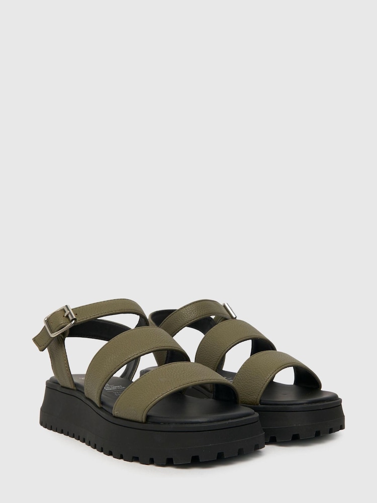 Schuh Green Tara Chunky Sandals - Image 2 of 4