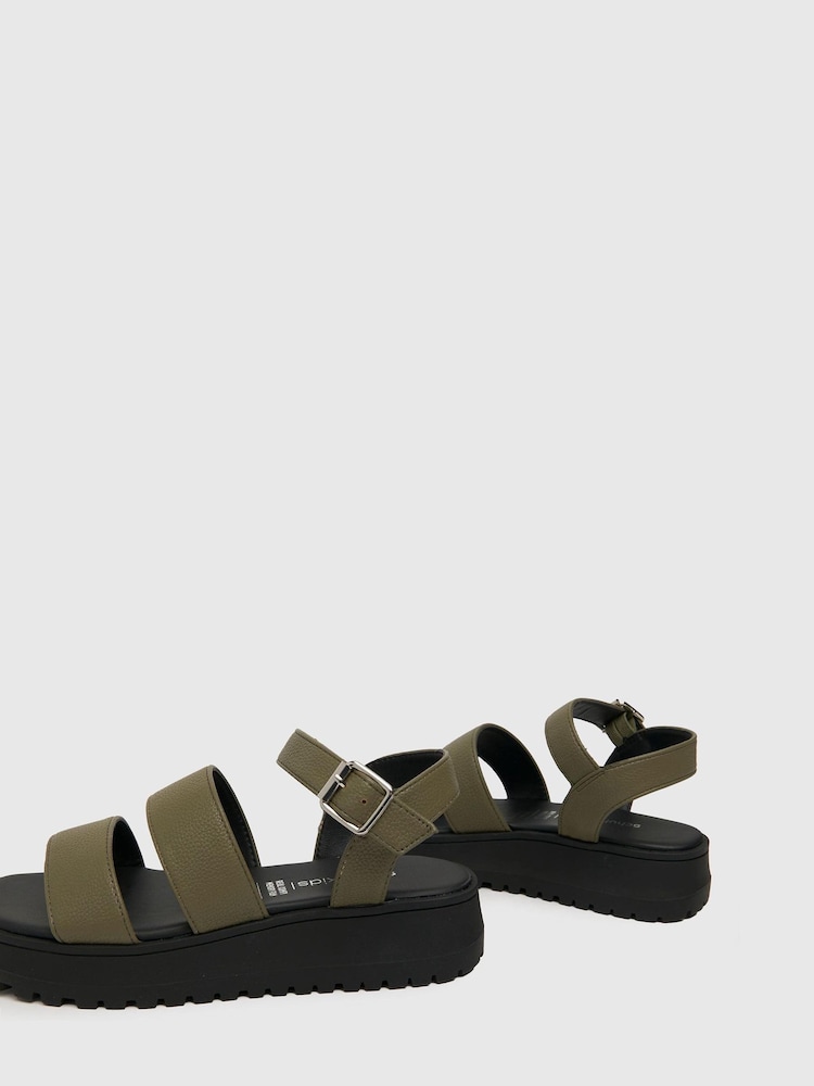 Schuh Green Tara Chunky Sandals - Image 4 of 4