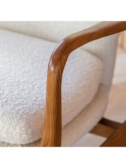 Gallery Home Cream Jerry Armchair - Image 3 of 10