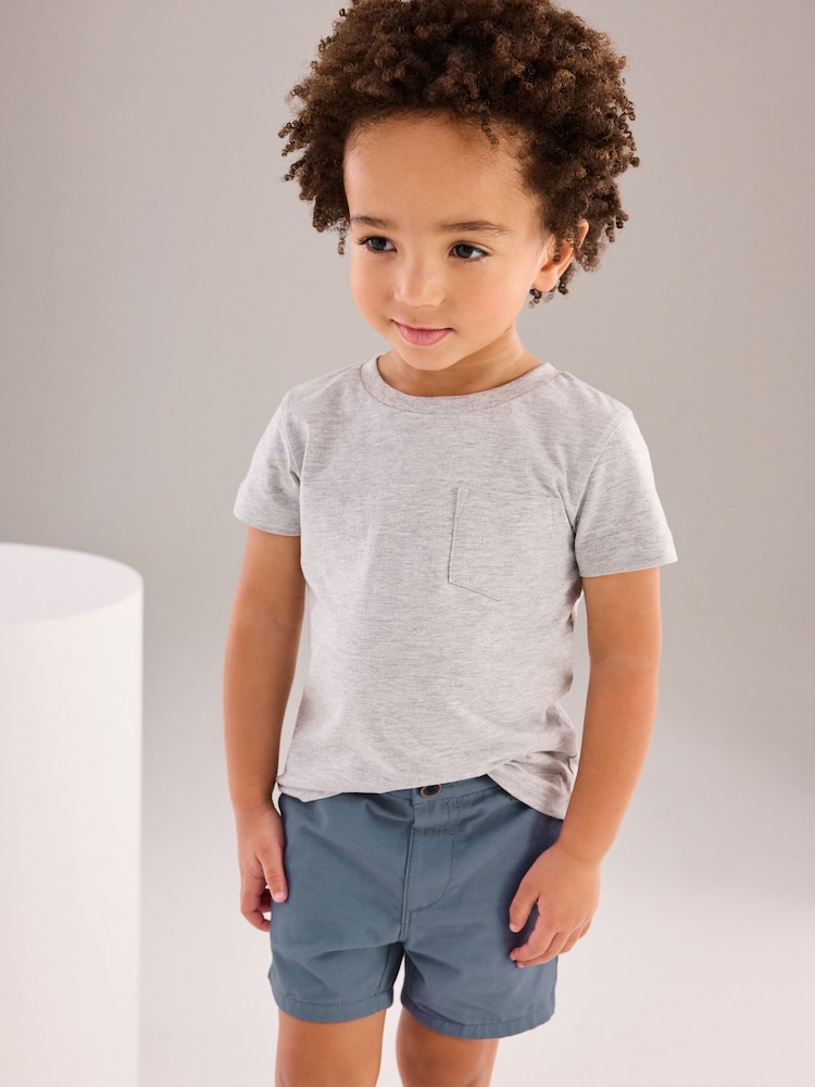 Bleu moyen - Shorts Chinos (3 mois-7 ans) - Image 3 of 6