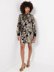 Joe Browns Black All That Sparkles Boutique Mini Dress - Image 2 of 7