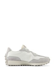 New Balance Grey Girls 327 Trainers - Image 4 of 9