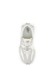 New Balance Grey Girls 327 Trainers - Image 8 of 9