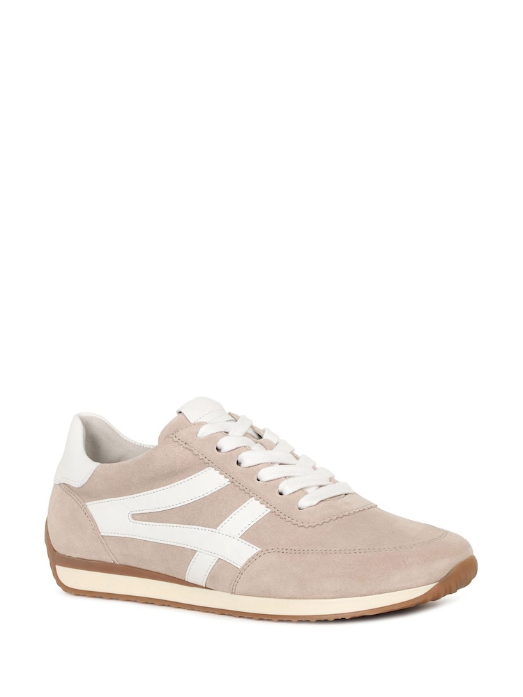 Gabor Nude Globe Retro Trainers - Image 2 of 5