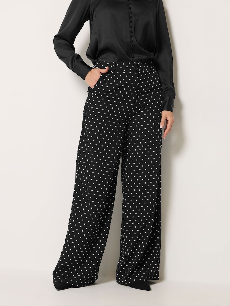 Long Tall Sally Pilkulliset ja leveälahkeiset housut - Kuva 2 / 7