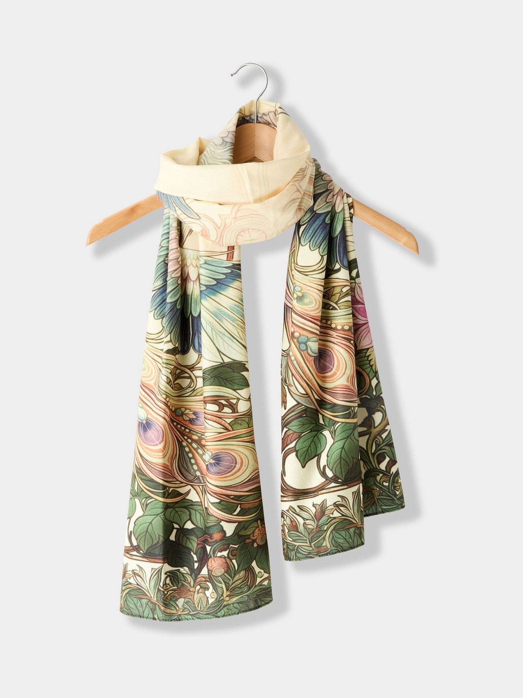 Joe Brown's Women's Graceful Crane Scarf - Image 3