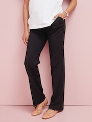 Black Maternity Boot Cut Trousers - Image 4 of 4
