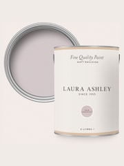 Laura Ashley Pale Amethyst Purple Matt Emulsion 5LT Paint - Image 3 of 4