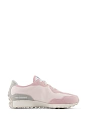 New Balance Pink Girls 327 Trainers - Image 3 of 8