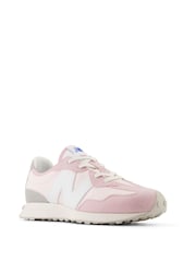 New Balance Pink Girls 327 Trainers - Image 5 of 8