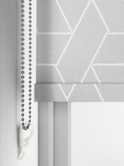 Shade Grey Fhari Sheer Made to Measure Roller Blind - Image 4 of 6
