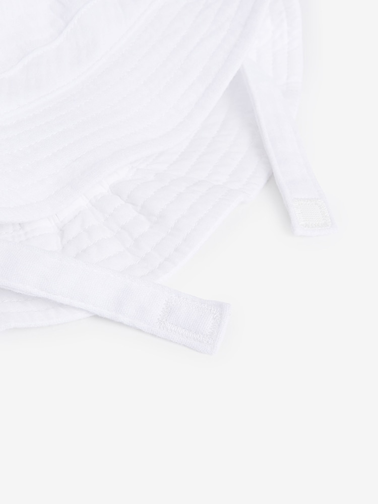 White Bucket Baby Hat - Image 4 of 4