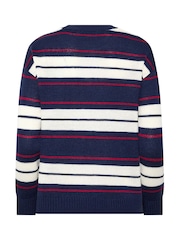 PixieGirl Petite Blue Stripe Knitted Jumper - Image 6 of 6