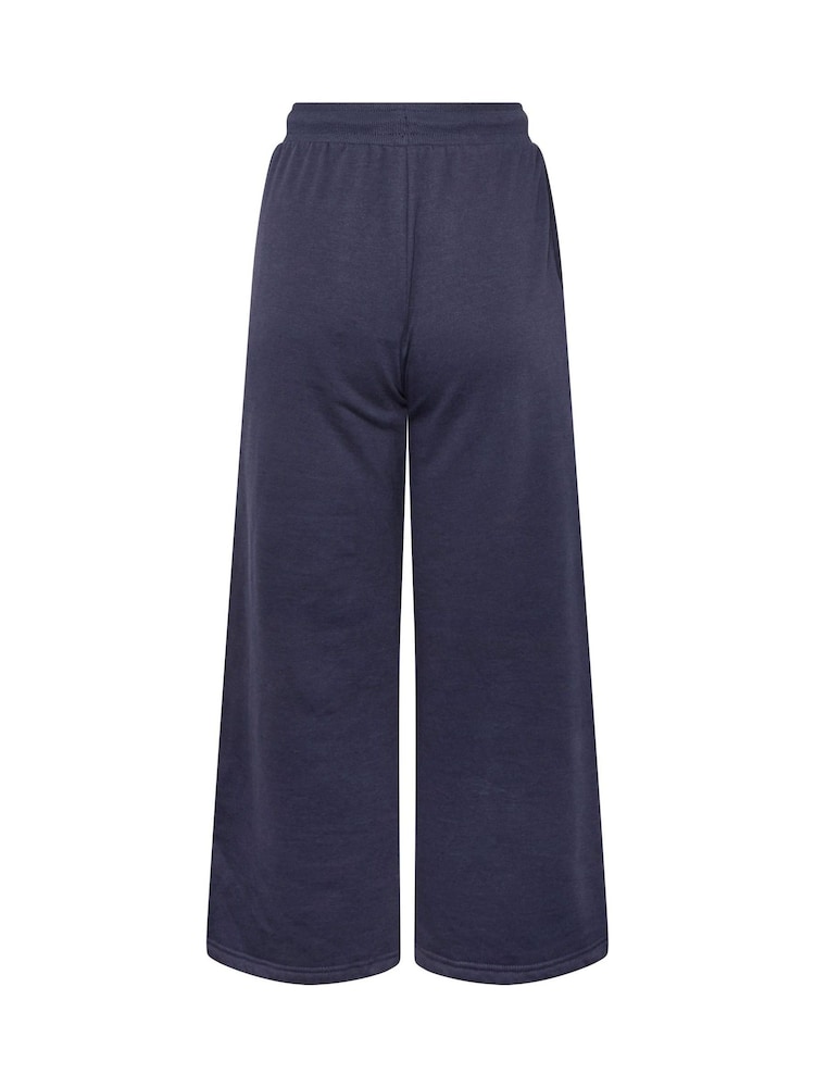 PixieGirl Petite Blue Etienne Slogan Wide Leg Joggers - Image 6 of 6 PixieGirl Petite Blue Etienne Slogan Wide Leg Joggers - Image 6 of 6