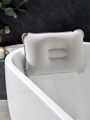 Grey Soft Touch Bath Pillow - Image 1 of 4