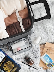 Set Of 2 Large Check-In & Small Carry-On Hardcase Travel Suitcase - Image 4 of 5