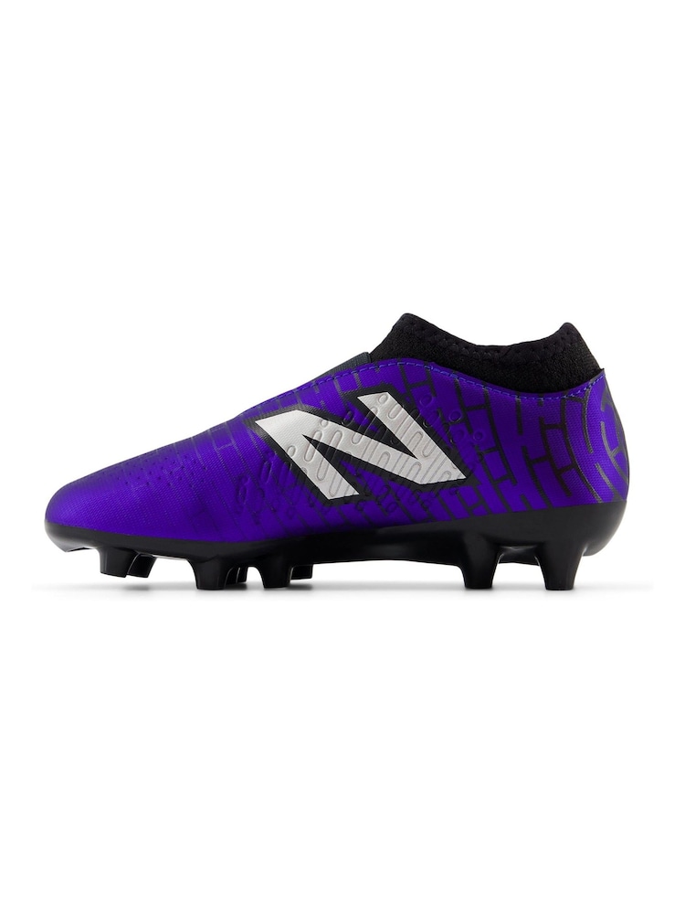 New Balance Blue Kids Tekala Firm Ground Football Boots - Image 2 of 8