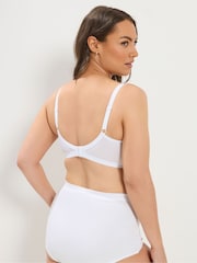 Ақ - Yours Curve Lace төсемсіз, сымсыз толық кесе бюстгальтері - 4суретінің 3 суреті