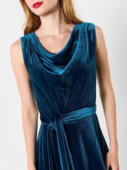 Joe Browns Make A Statement Cowl Neck Velour Dress - Bild 3 von 7