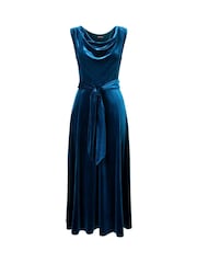 Joe Browns Make A Statement Cowl Neck Velour Dress - Bild 7 von 7