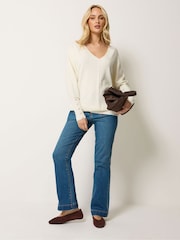 M&Co Шағын Front Pocket Flare джинсы - 6суретінің 2 суреті
