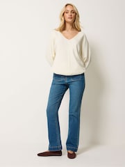 M&Co Шағын Front Pocket Flare джинсы - 6суретінің 3 суреті