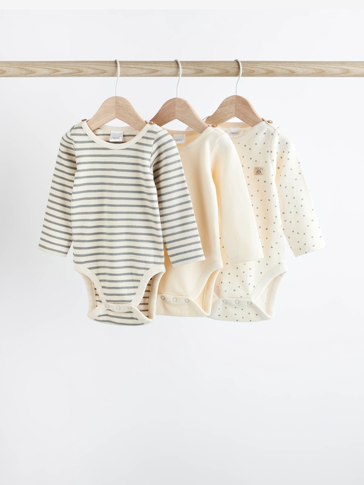 Monochrom - Bodys im 3er-Pack (0Monate–2Jahre) - Bild 1 von 7
