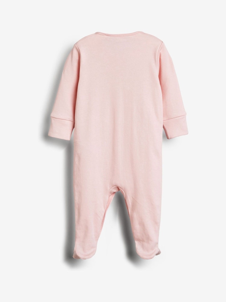 Pink & Weiß - Baby-Schlafanzüge aus 100 % Baumwolle (0–2J.) - Image 3 of 10