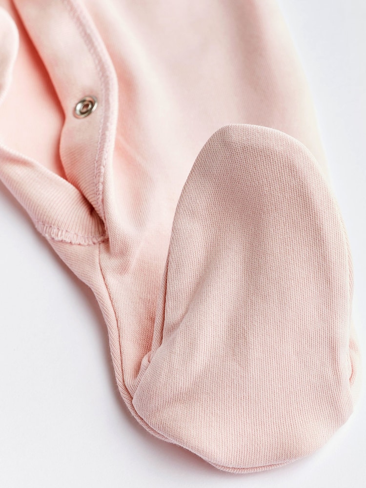 Pink & Weiß - Baby-Schlafanzüge aus 100 % Baumwolle (0–2J.) - Image 9 of 10