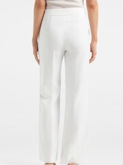 Forever New White Megan Button Wide Leg Trousers - Image 2 of 5