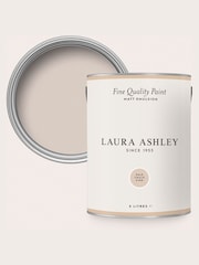 Laura Ashley Pale Chalk Pink Matt Emulsion 5LT Paint - Image 3 of 4