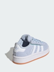 adidas Originals Blue Campus Comfort Closure Elastic Lace Shoes - Image 2 of 4