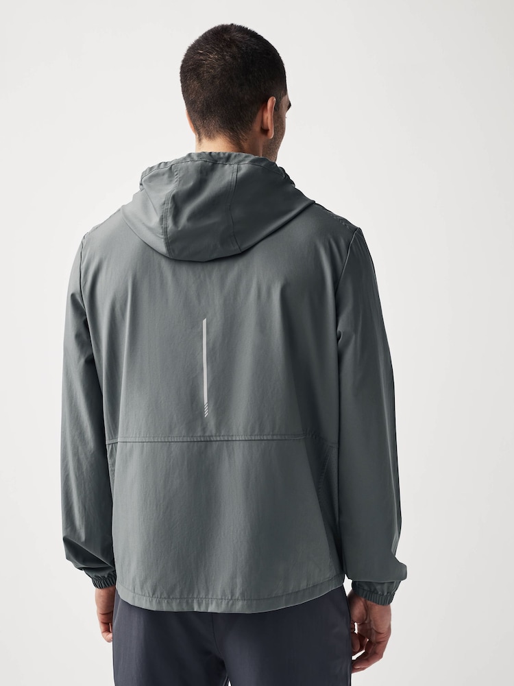 Серый - Толстовка - Куртка Active Gym Zip Up - Image 2 of 8