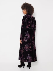 Joe Browns Boutique Printed Velvet Coat - Image 4 of 7