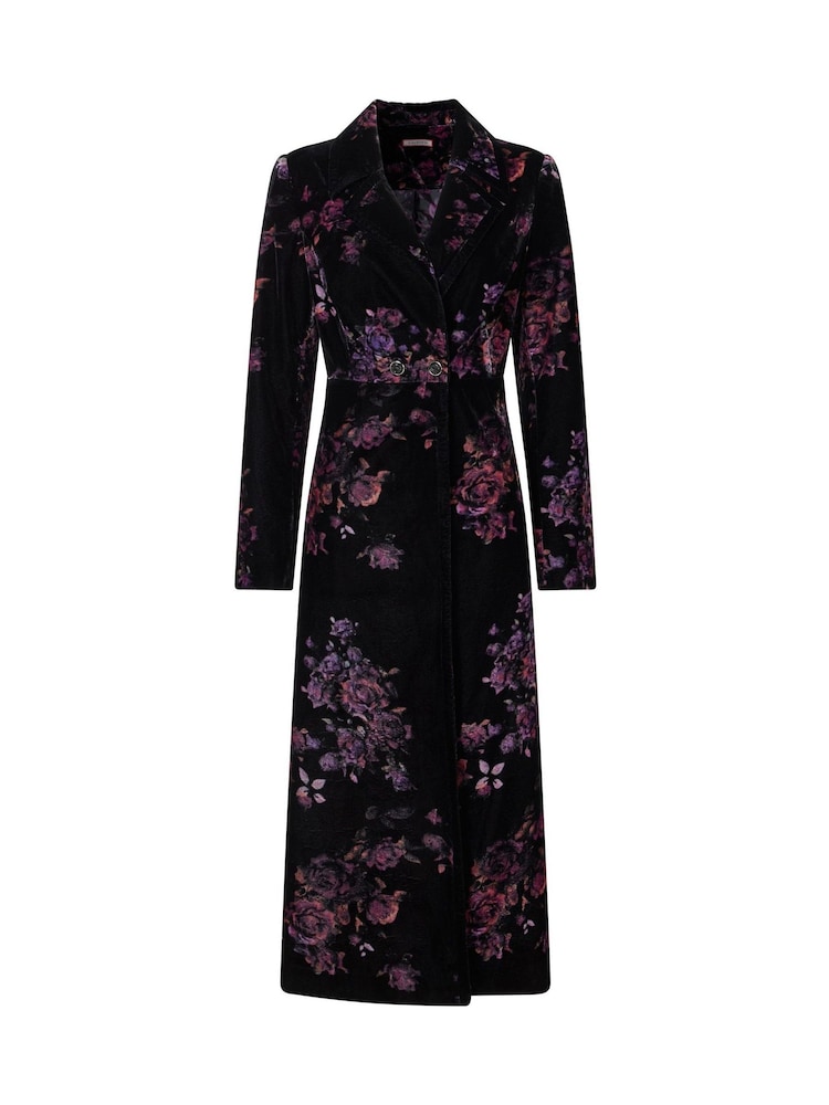 Joe Browns Boutique Printed Velvet Coat - Image 7 of 7 Joe Browns Boutique Printed Velvet Coat - Image 7 of 7