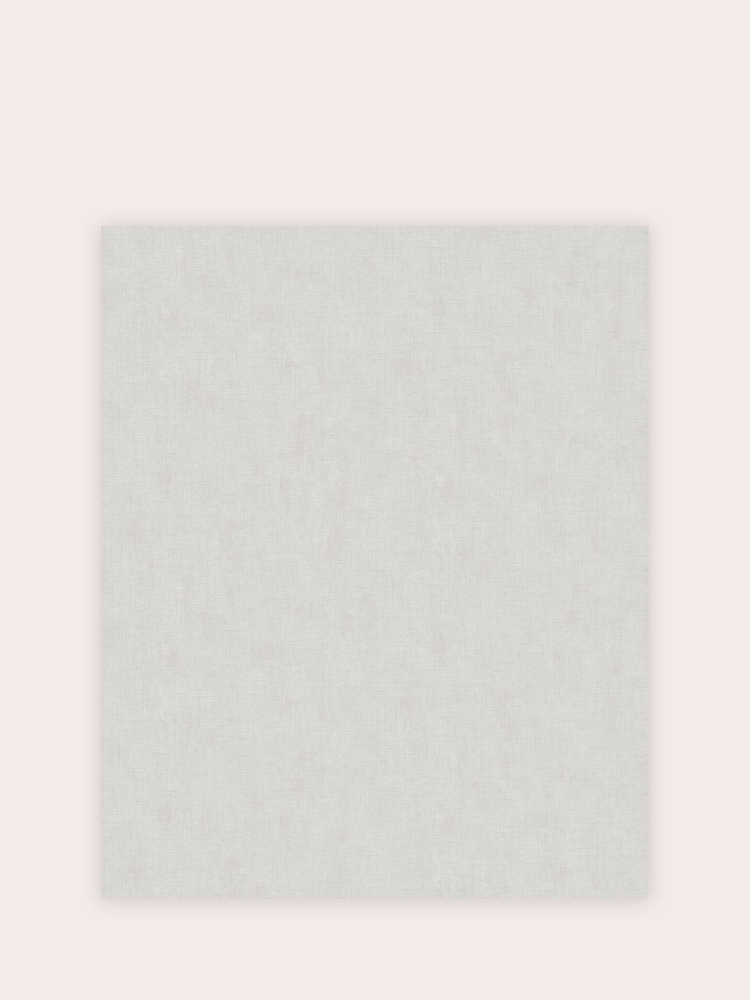 Laura Ashley Pale Silver Plain Textured A4 Wallpaper Sample - Image 2 of 2