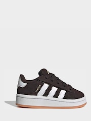 adidas Originals Brown Campus 00S Comfort Closure Elastic Lace Shoes - Image 1 of 11