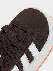 adidas Originals Brown Campus 00S Comfort Closure Elastic Lace Shoes - Image 7 of 11