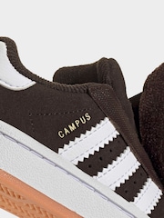 adidas Originals Brown Campus 00S Comfort Closure Elastic Lace Shoes - Image 8 of 11
