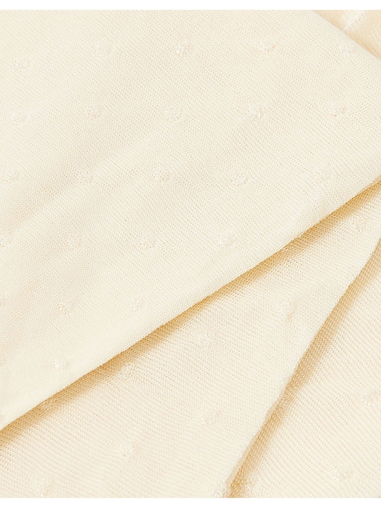 Monsoon Natural Bridesmaid Spot Tights - Image 3 of 3