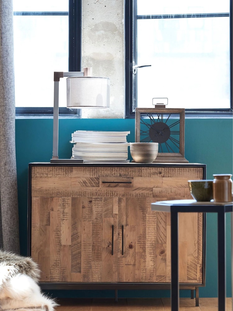 Natural Jefferson Pine Small Sideboard - Image 1 of 6