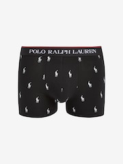 Черный/белый - Polo Ralph Lauren Stretch Cotton Boxers 3 Pack - Image 8 of 10