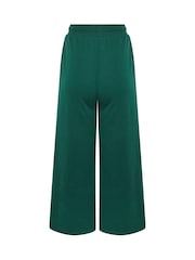 PixieGirl Petite Green Etienne Slogan Wide Leg Joggers - Image 6 of 6
