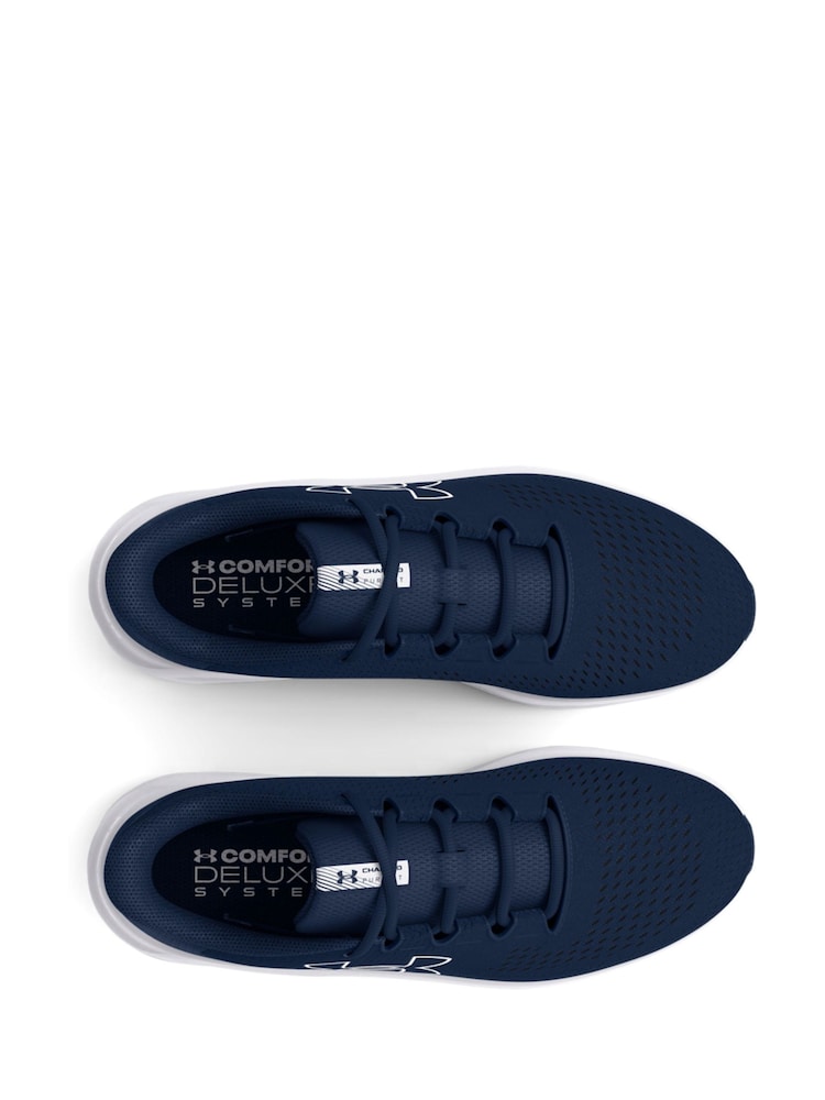 Under Armour Cyan Blue Charged Pursuit 3 Trainers - Image 7 of 8