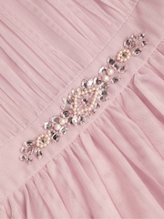 Monsoon Pink Penelope Belt Dress - Image 4 of 4