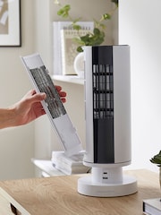 Morphy Richards White AirFlex Tower Fan with Built-In Device Charger - Image 5 of 5